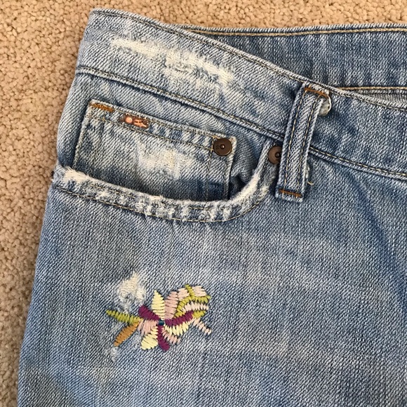 Joes Distressed Denim Blue Jeans Havens Retro 1971 Womens Waist 27 US Size 4 y2k - Picture 8 of 14